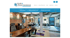 Desktop Screenshot of oles.com.pl