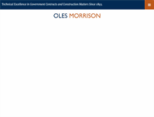 Tablet Screenshot of oles.com